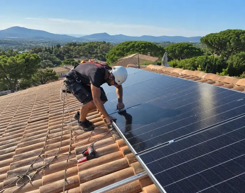 Installateur panneaux solaires Druillat — pose photovoltaïque sur toiture