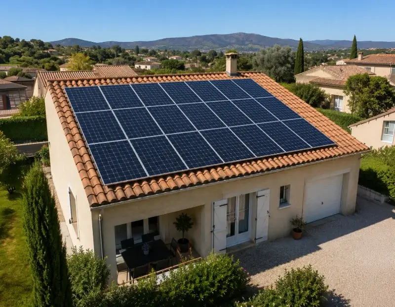 Prime à l'autoconsommation panneaux solaires Druillat — aide financière de l'État